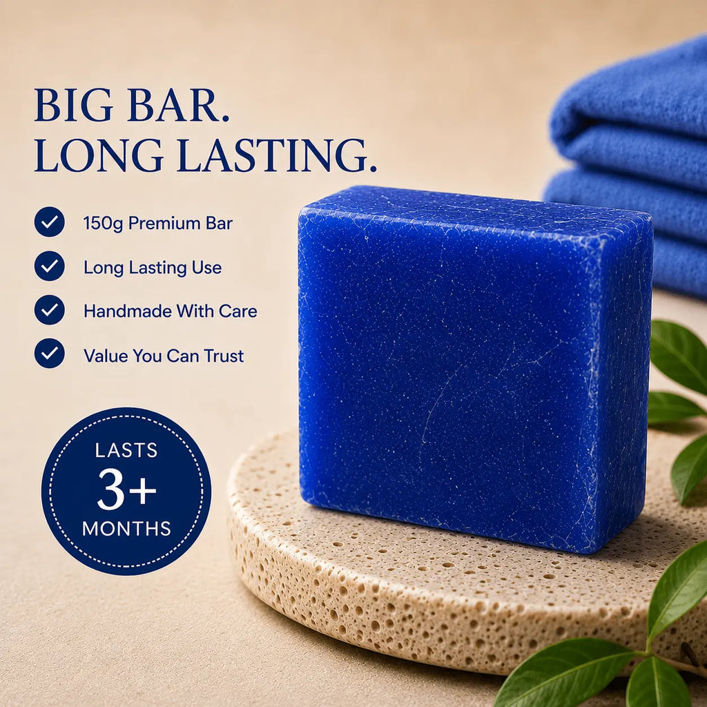 Moroccan Blue Nila Soap Noor&Amber